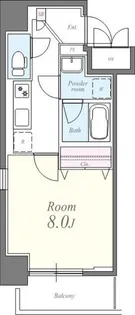 ア レーズ【8階】の間取り