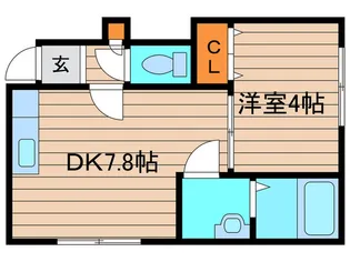 ウィンベル福住【3階】の間取り
