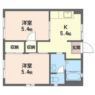 サンクレスト壱番館【1階】の間取り