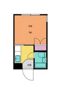 シティハイツ鴨江【2階】の間取り