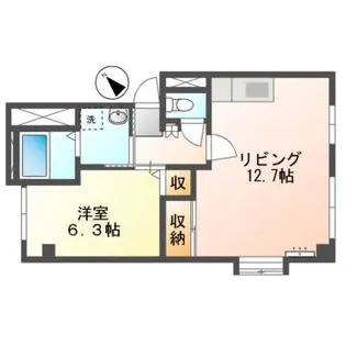 グランシャリオ【1階】の間取り