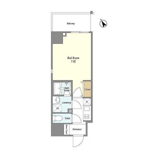 BluRock門前仲町【9階】の間取り