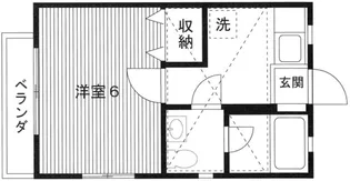 パラッツォ・クイント【2階】の間取り