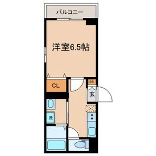 シェリー鷹番【1階】の間取り