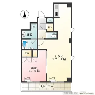 パティオ秋葉原【11階】の間取り