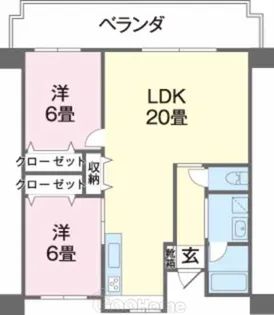 Ma.サンセヴェリア(Cタイプ)【8階】の間取り