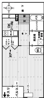 山梨県甲府市貢川本町【マンション】の間取り
