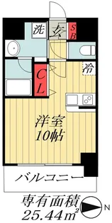 ソラーナ【6階】の間取り