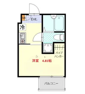 東京都大田区大森中2【アパート】の間取り