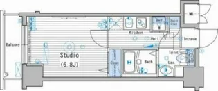 東京都新宿区北新宿1【マンション】の間取り