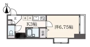 ブランドール【3階】の間取り