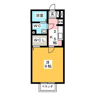 ボナール11【2階】の間取り