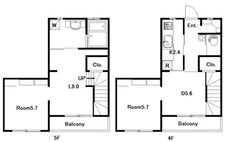 サンコーポちくごの間取り
