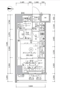 アルテシモクレルトルテ【7階】の間取り
