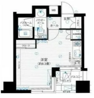 ラグジュアリーアパートメント御徒町【2階】の間取り