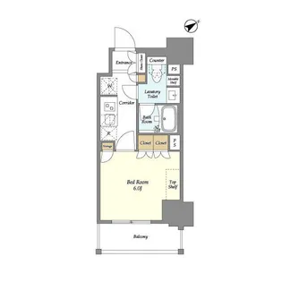 テラス横浜鶴見【11階】の間取り