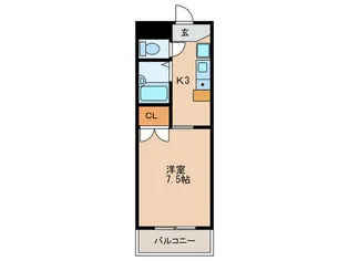 センチュリ-ショウエイVII【3階】の間取り
