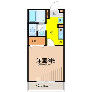 フォルトゥーナ【2階】の間取り