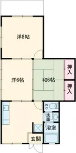 グリーンヒル【2階】の間取り