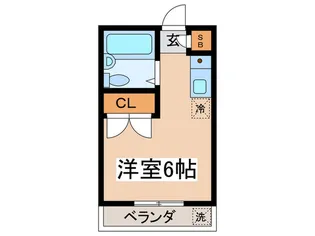フラットヨシダ【2階】の間取り