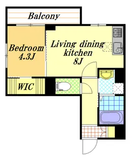 フーガII【1階】の間取り