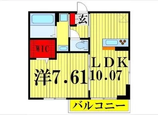 クレールX【1階】の間取り
