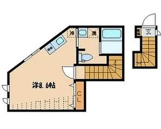 シャイロー沼袋【2階】の間取り