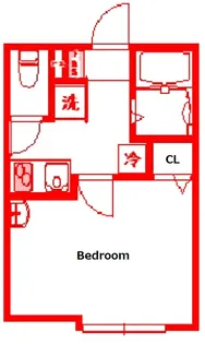 BAY FLAY HOSHIKAWA【3階】の間取り
