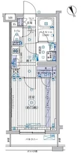 ブライズ高井戸DUE【3階】の間取り