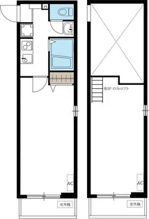 レジディスかわぐち【3階】の間取り