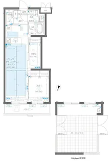 ZOOM蒲田EAST【1階】の間取り