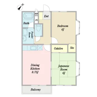 Adagio【2階】の間取り