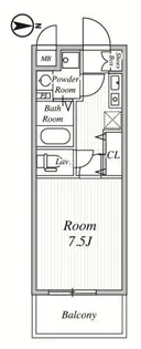 シエールグラン大森西【5階】の間取り