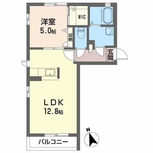 シャーメゾン弐丈【2階】の間取り