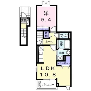 jinguji【2階】の間取り