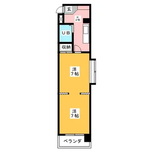 シティアーク熱田【5階】の間取り