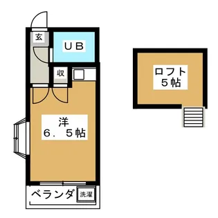 メゾンドブローニュ【2階】の間取り