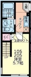 コートレジデンス橋本【1階】の間取り