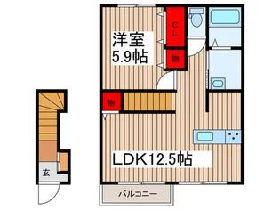 ミナーレ【2階】の間取り