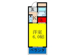 リネンハイツ【1階】の間取り