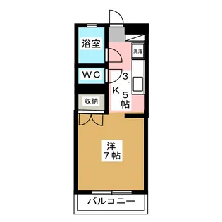 ELRVER(エルヴェ)【3階】の間取り