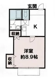 メゾン甲南【1階】の間取り