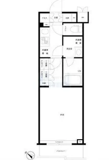 ルーブル小竹向原参番館【5階】の間取り