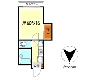 呉セントラルタワー【7階】の間取り