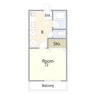 SC COURT【1階】の間取り