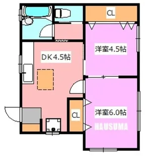 ハイムアミティエ【1階】の間取り