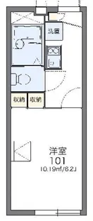 レオパレスみのりハイム【1階】の間取り