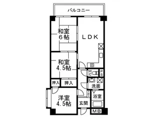 小徳ビル【1階】の間取り