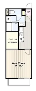 ミランダ藤【1階】の間取り