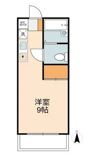 ドムス京王よみうりランド【1階】の間取り